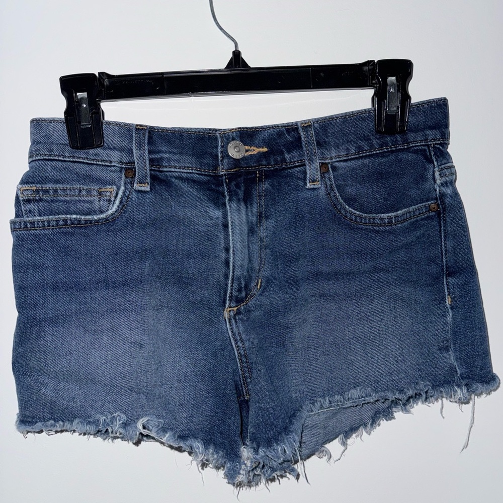 JOE’S Jean Shorts Blue Denim Boyfriend Mid Rise
